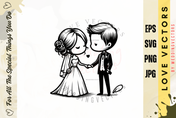 Elevate Matrimonial Design with C4130 Vectors