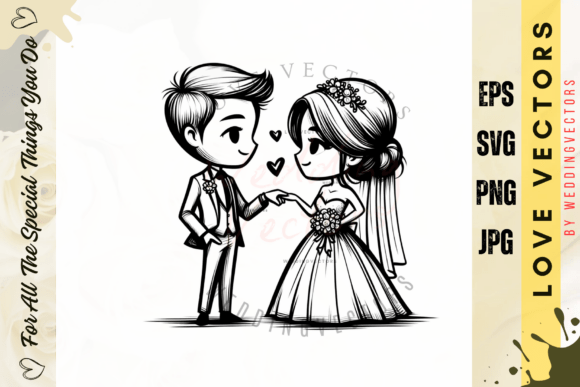 Refine Your Brand with the C4116 Wedding Logo Concept